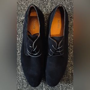 Blue Suede Aldo Bansang dress shoes. Sz 10.5
